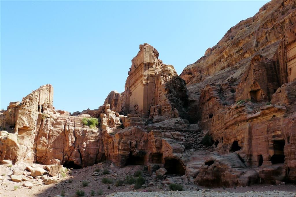 JORDANIЁ - PETRA - diverse tombes