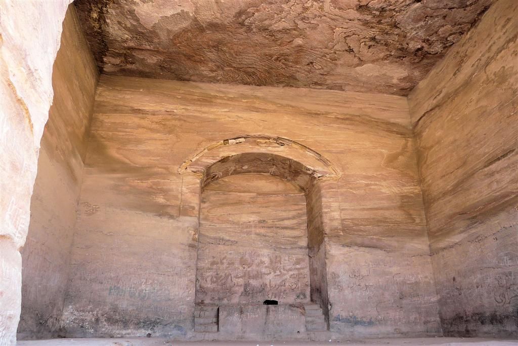 JORDANIЁ - PETRA - binnen in klooster