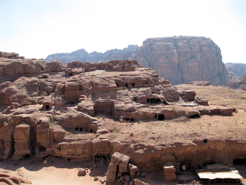 JORDANIЁ - PETRA - rotswoningen