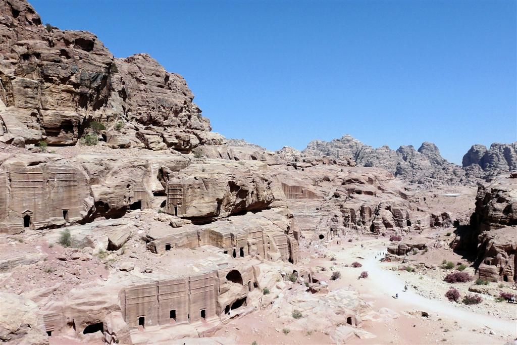 JORDANIЁ - PETRA - uitzicht