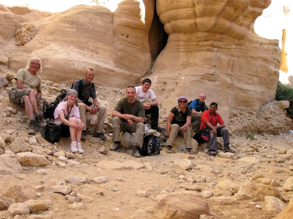 JORDANIЁ - PETRA - de al Muthlim-tunnelgroep