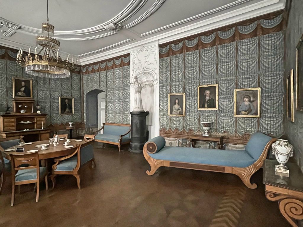 HÖXTER - een kamer van de abdij van Corvey