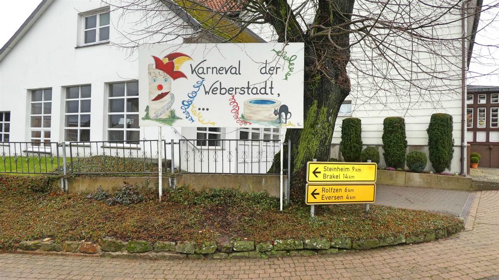 NIEHEIM - een carnavalsbord