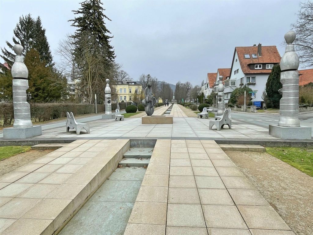 BAD PYRMONT - enkele kunstwerken