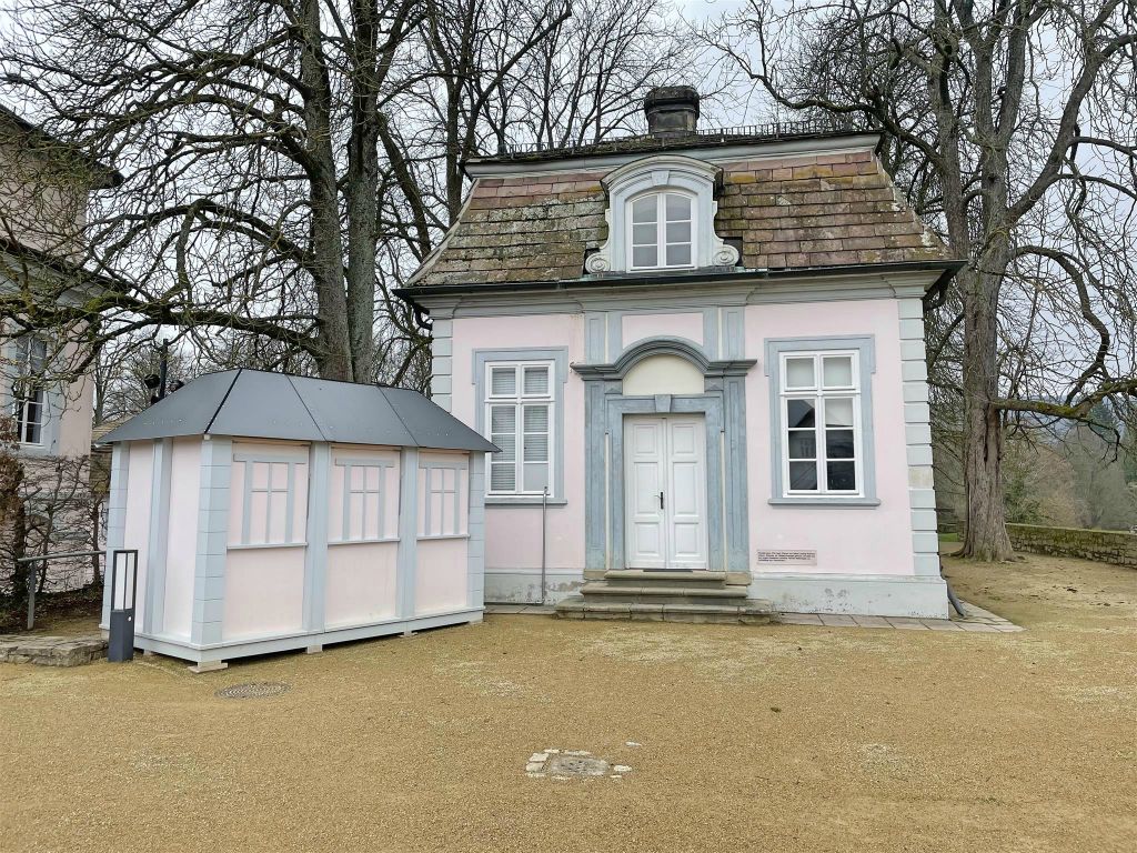 BAD PYRMONT - het cavalierhuis bij het kasteel van Pyrmont