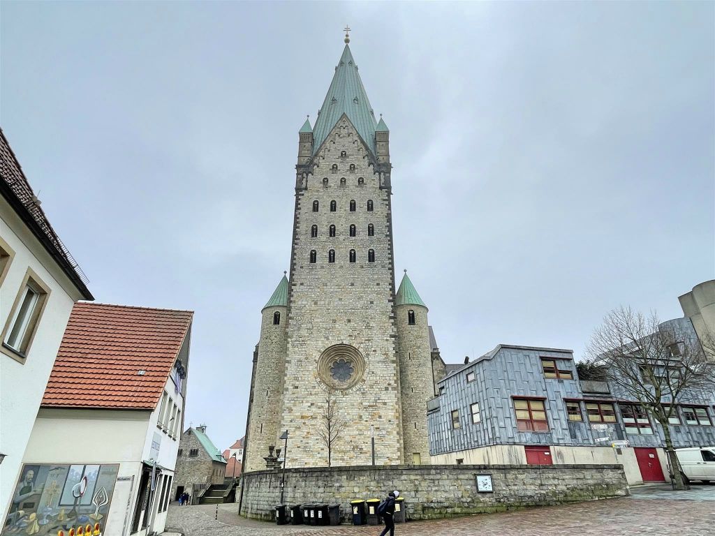 PADERBORN - de kathedraal van Paderborn