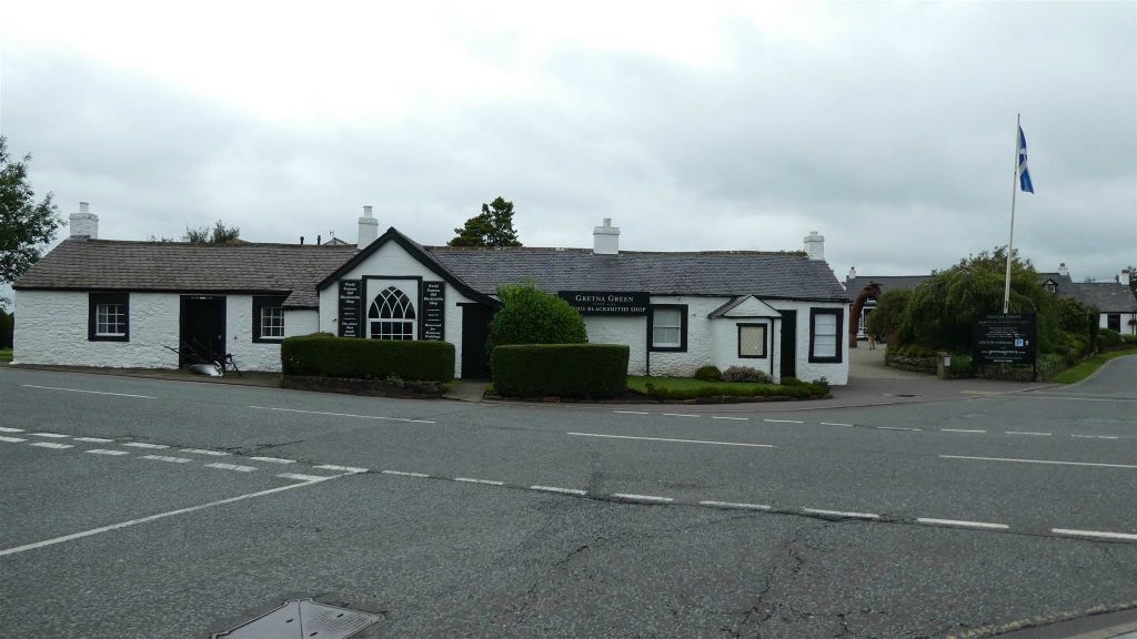 GRETNA GREEN - de Famous Blacksmiths Shop