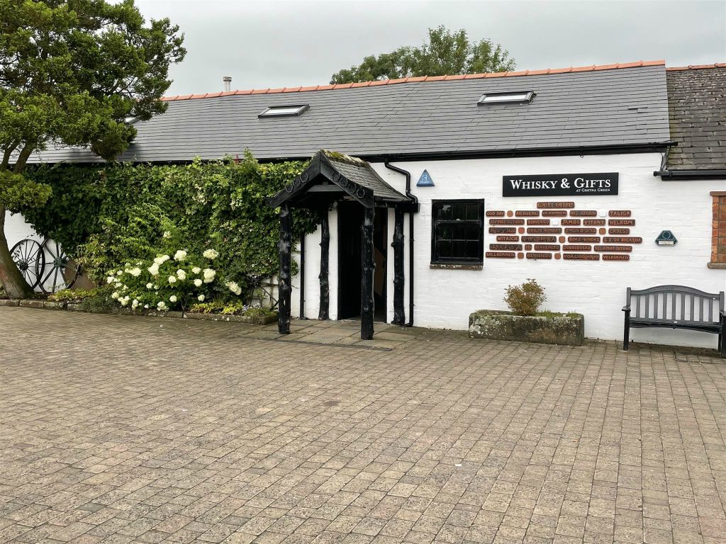 GRETNA GREEN - een winkel bij de Famous Blacksmiths Shop
