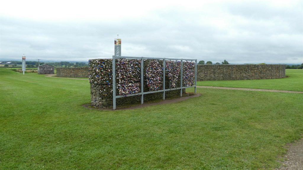 GRETNA GREEN - de Courtship Maze bij de Famous Blacksmiths Shop