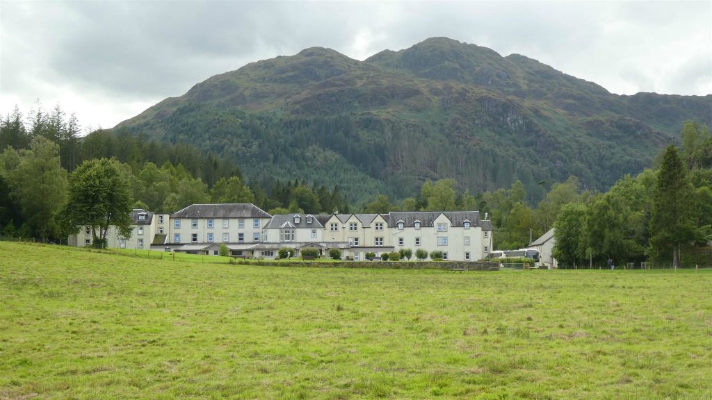 LOCH ACHRAY - het Achray hotel waar we verbleven