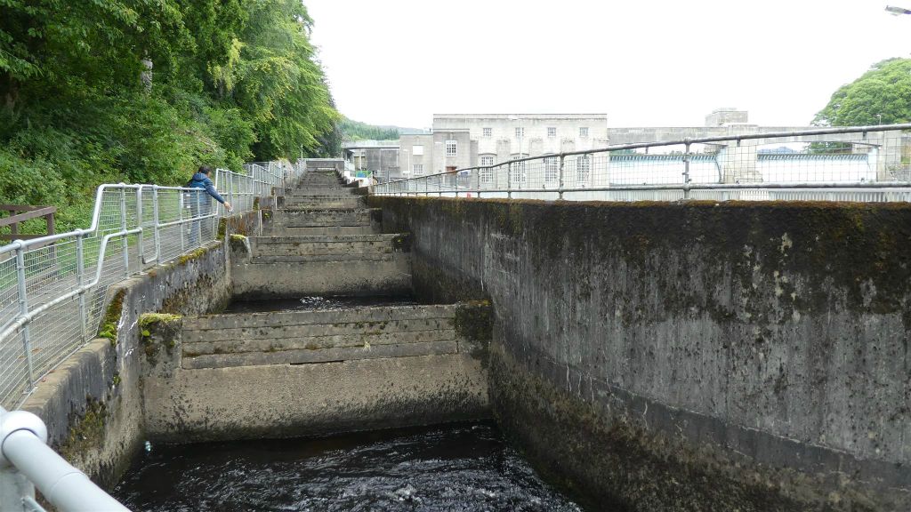 PITLOCHRY - een 310 meter lange zalmladder