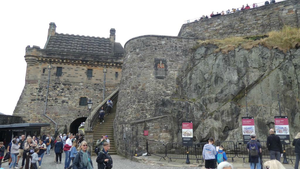 EDINBURGH - de Argyle toren van het kasteel van Edinburgh
