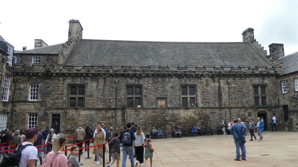 EDINBURGH - de Great Hall bij het kasteel van Edinburgh