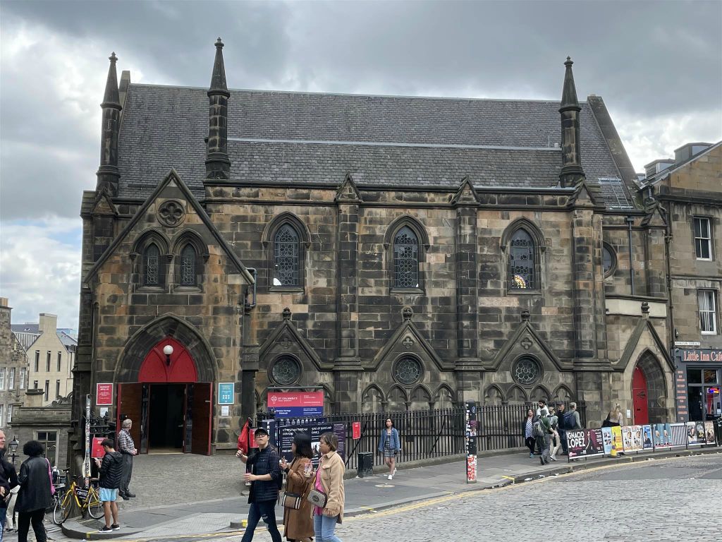 EDINBURGH - de St Columba's kerk