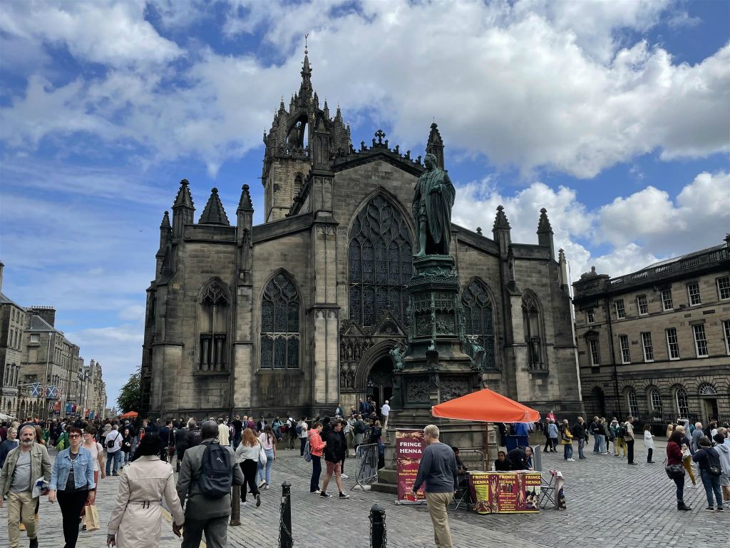 EDINBURGH - de kathedraal van St. Giles