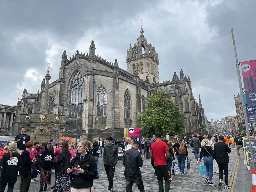 EDINBURGH - de kathedraal van St. Giles