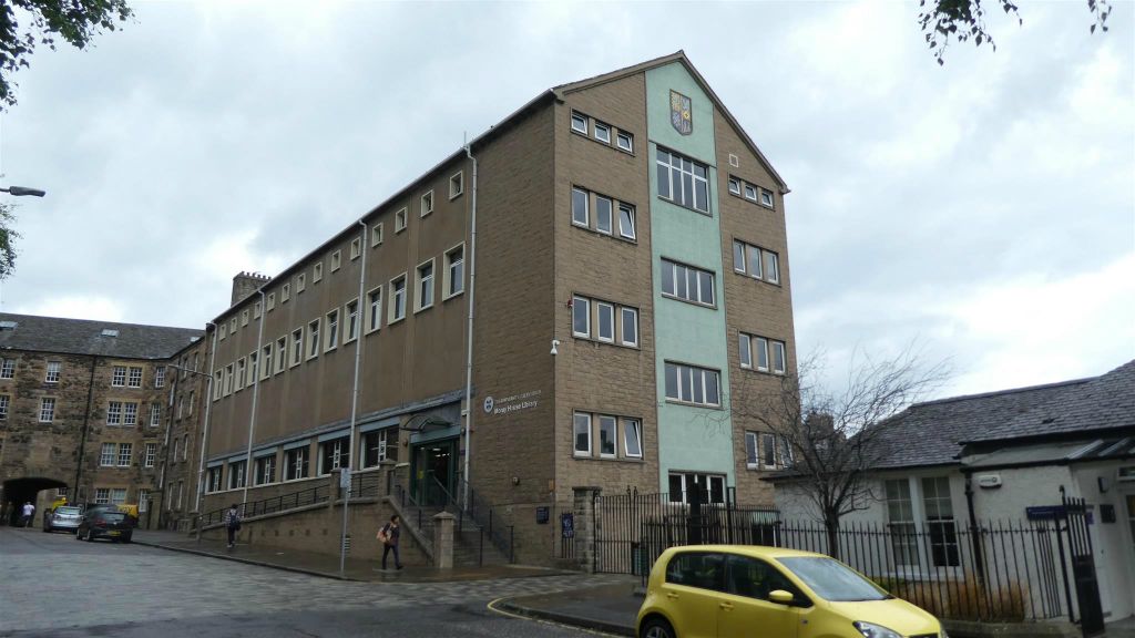EDINBURGH - de Moray House-bibliotheek