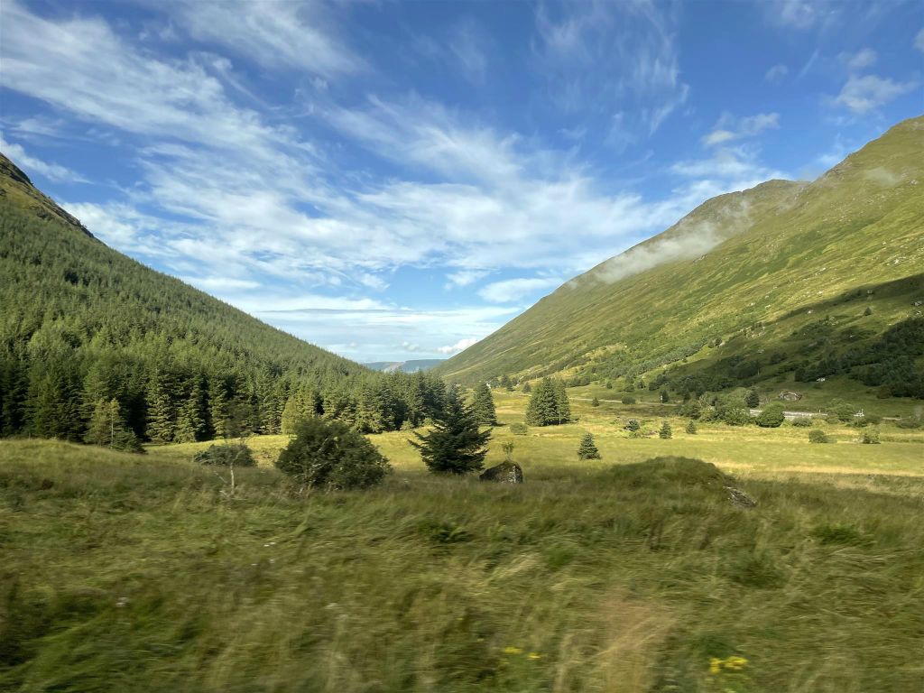 ARGYLL COASTAL ROUTE - het uitzicht onderweg