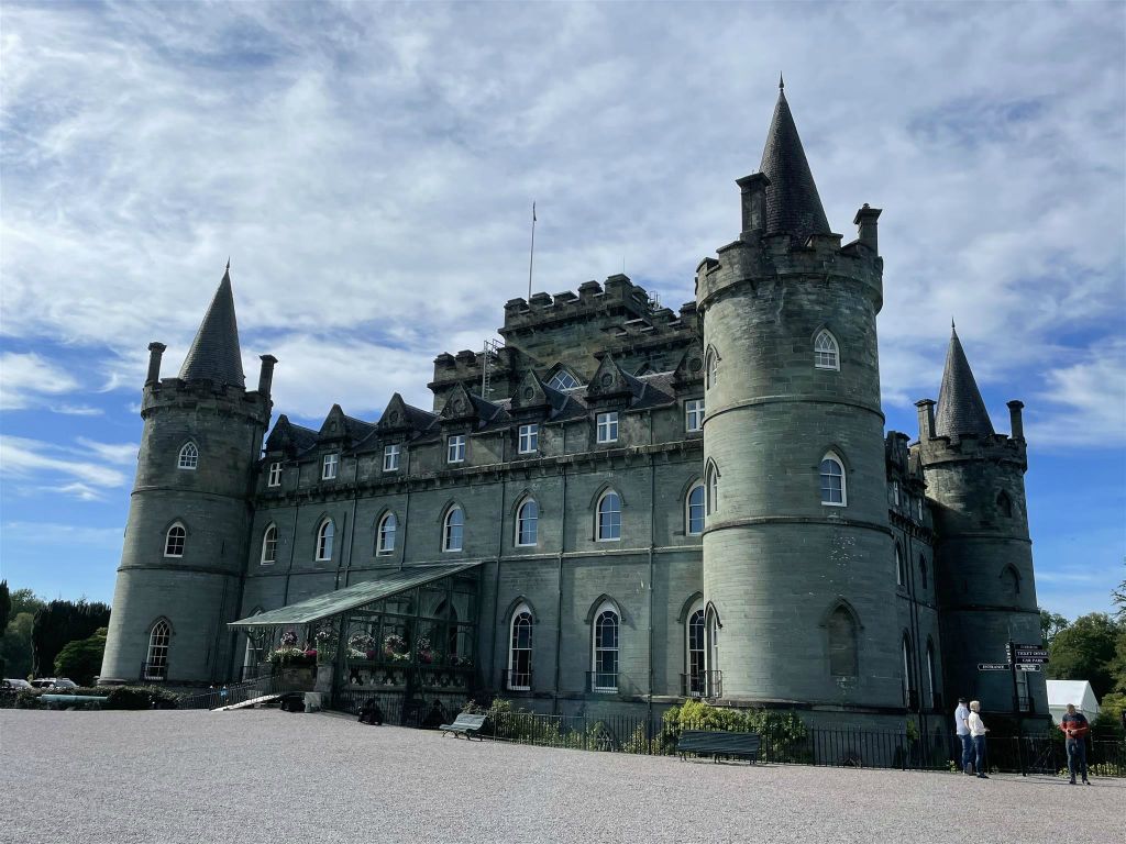 INVERARAY - het Inveraray kasteel