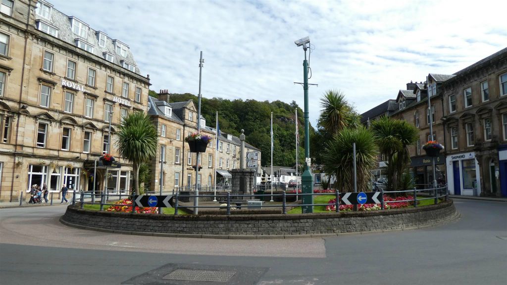 OBAN - het Argyle plein