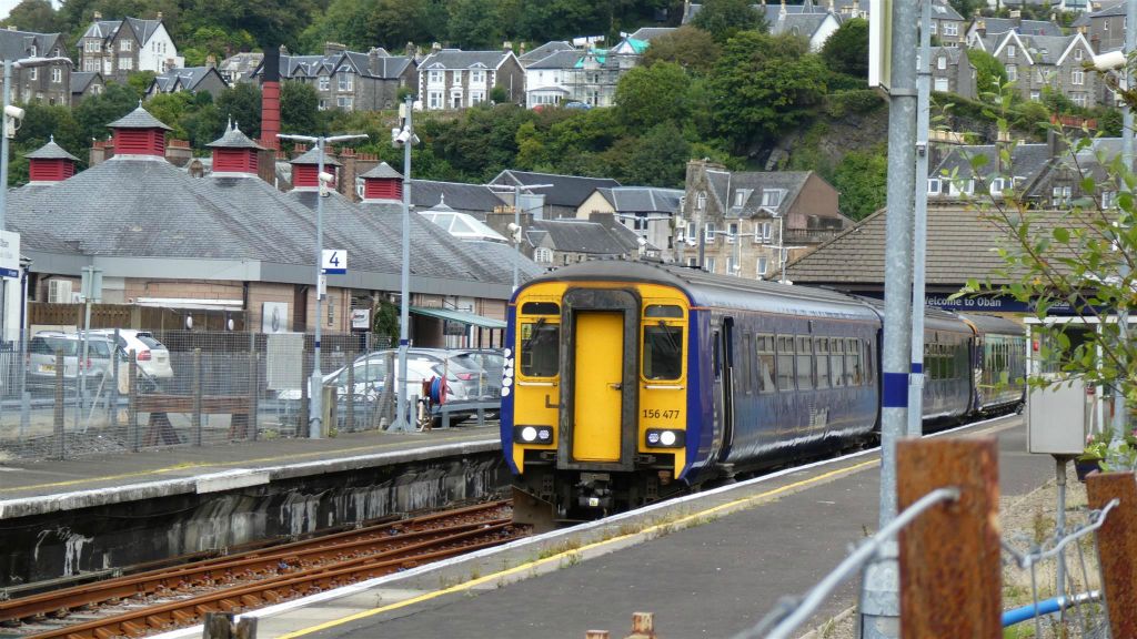 OBAN - het treinstation