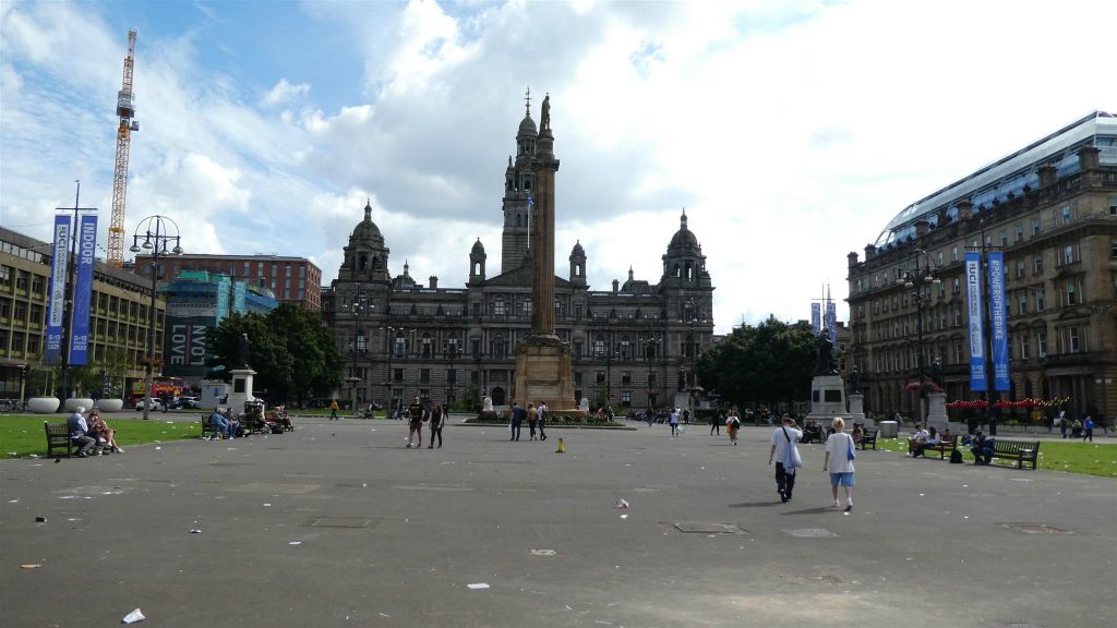 GLASGOW - het plein George Square