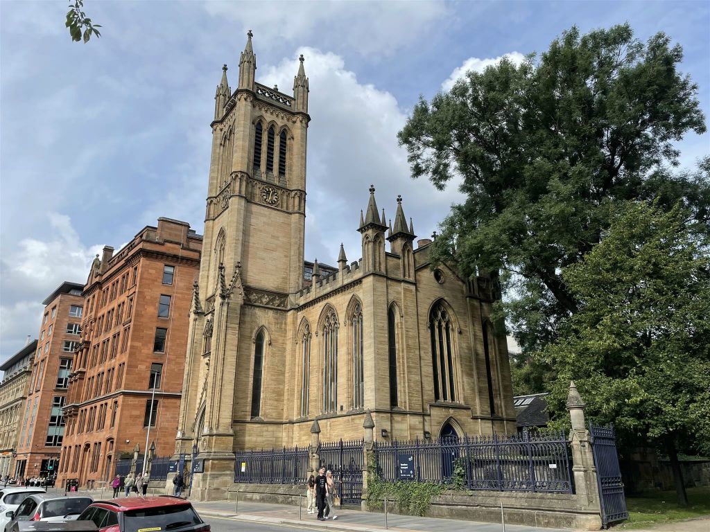 GLASGOW - het voormalige kerkgebouw de Ramshorn