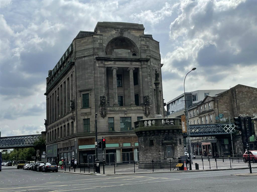 GLASGOW - het gebouw The Mercat Building