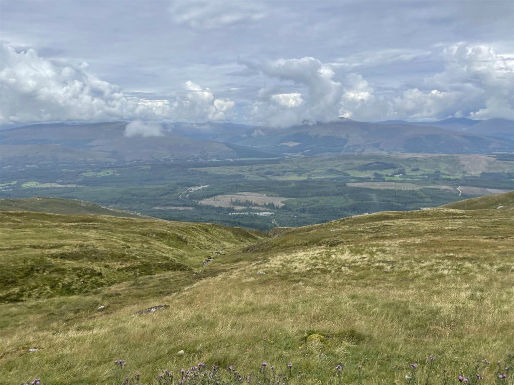 FORT WILLIAM - het uitzicht bij Nevis Range Mountain Gondola