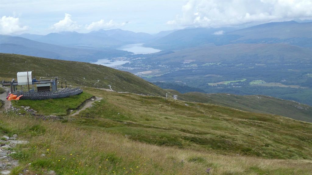 FORT WILLIAM - het uitzicht bij Nevis Range Mountain Gondola
