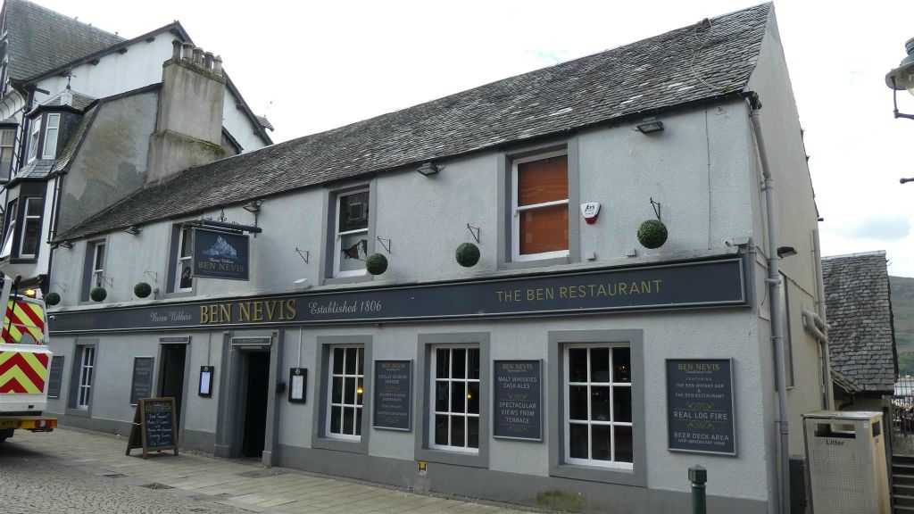 FORT WILLIAM - de Ben whiskey bar en het Ben restaurant