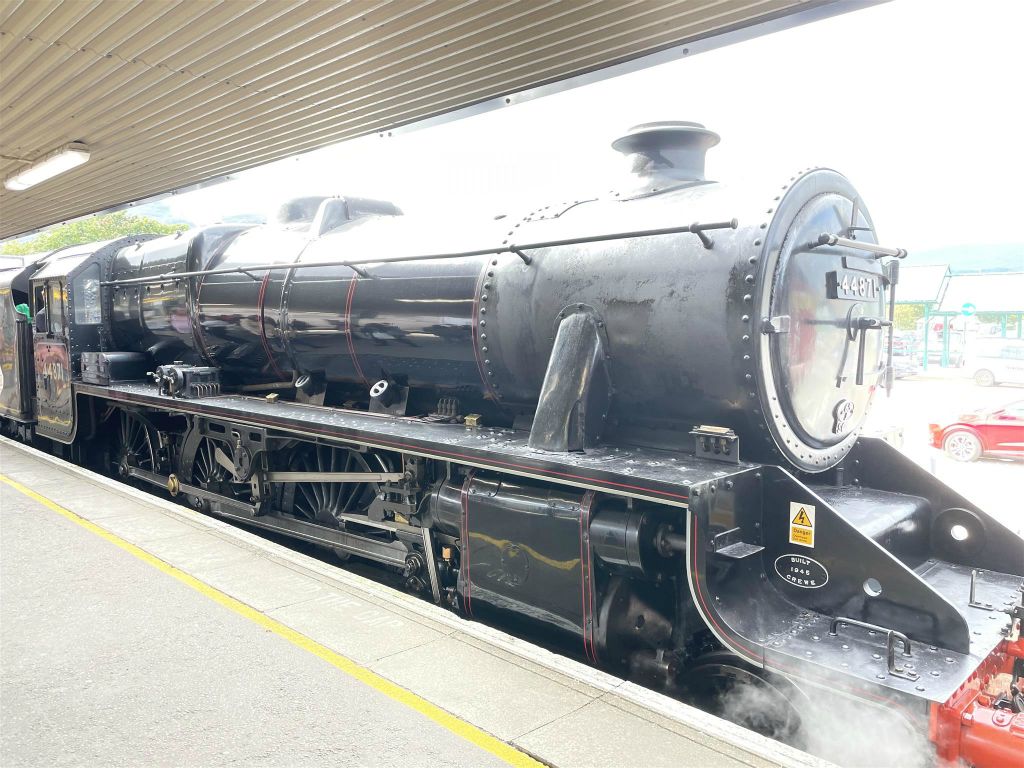 FORT WILLIAM - de stoomlocomotief van de Jacobite stoomtrein