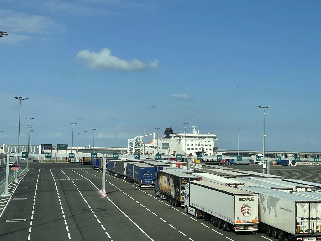 CALAIS - de veerboot terminal