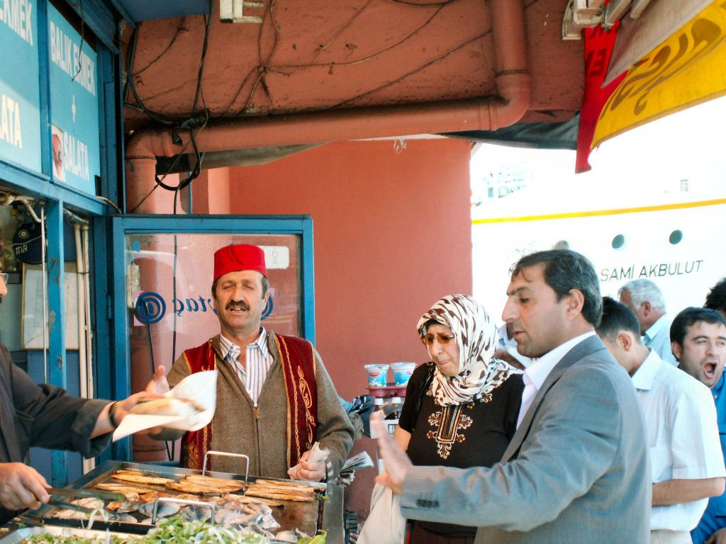 ISTANBUL - een eetkraam