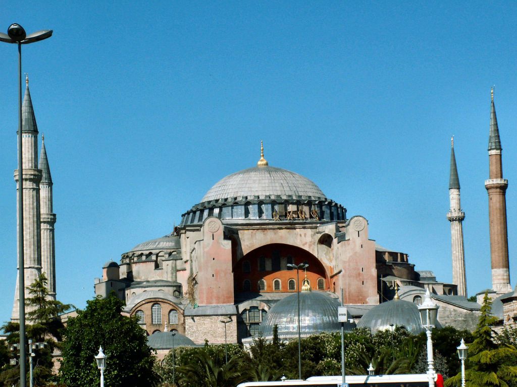 ISTANBUL - de Hagia Sophia moskee