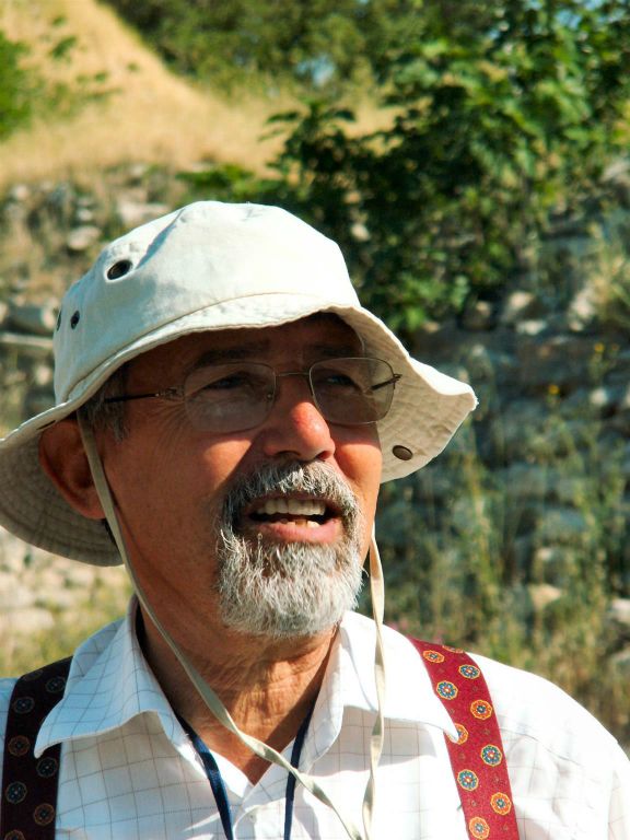 ÇANAKKALE -> BERGAMA - onze gids Mustafa van de oude stad van Troje
