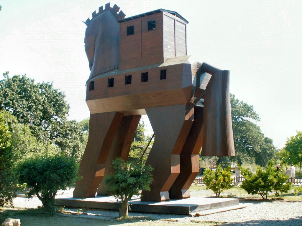 ÇANAKKALE -> BERGAMA - het paard van Troje