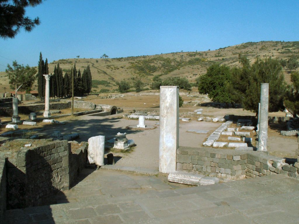 BERGAMA - het Asklepion tempelcomplex