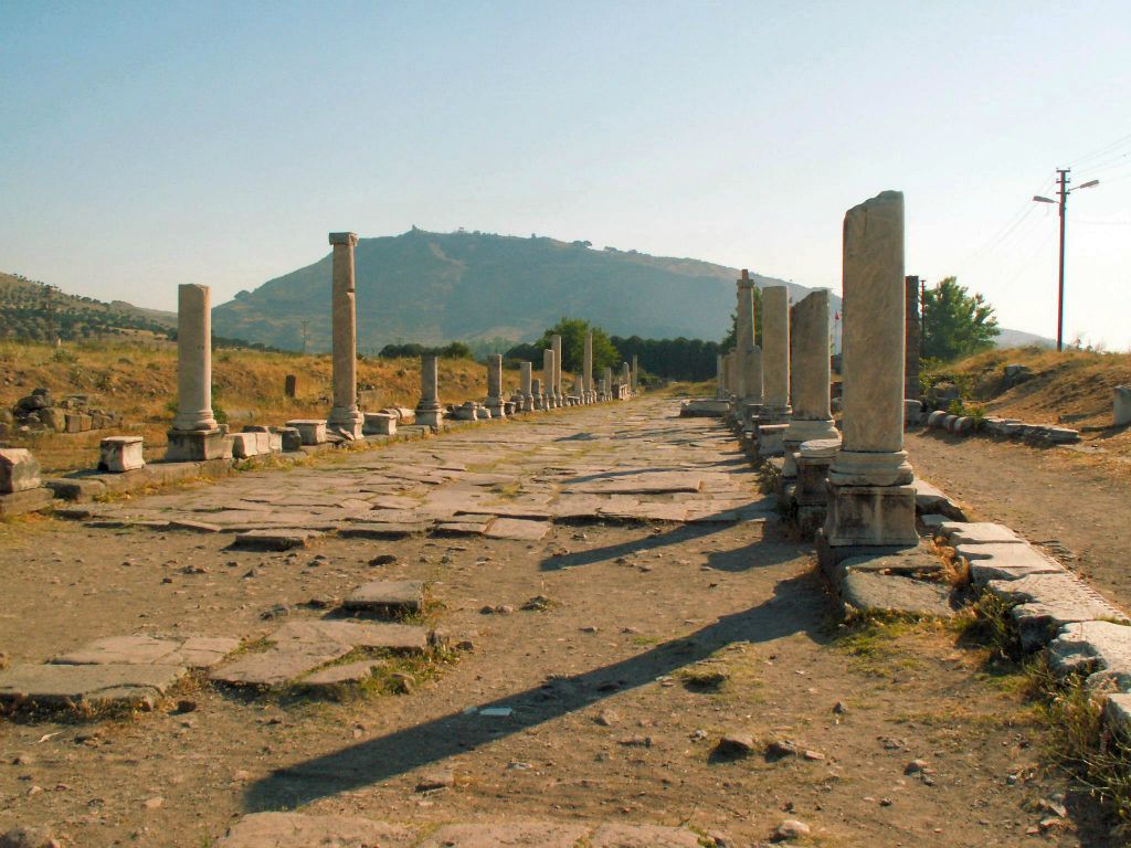 BERGAMA - het Asklepion tempelcomplex