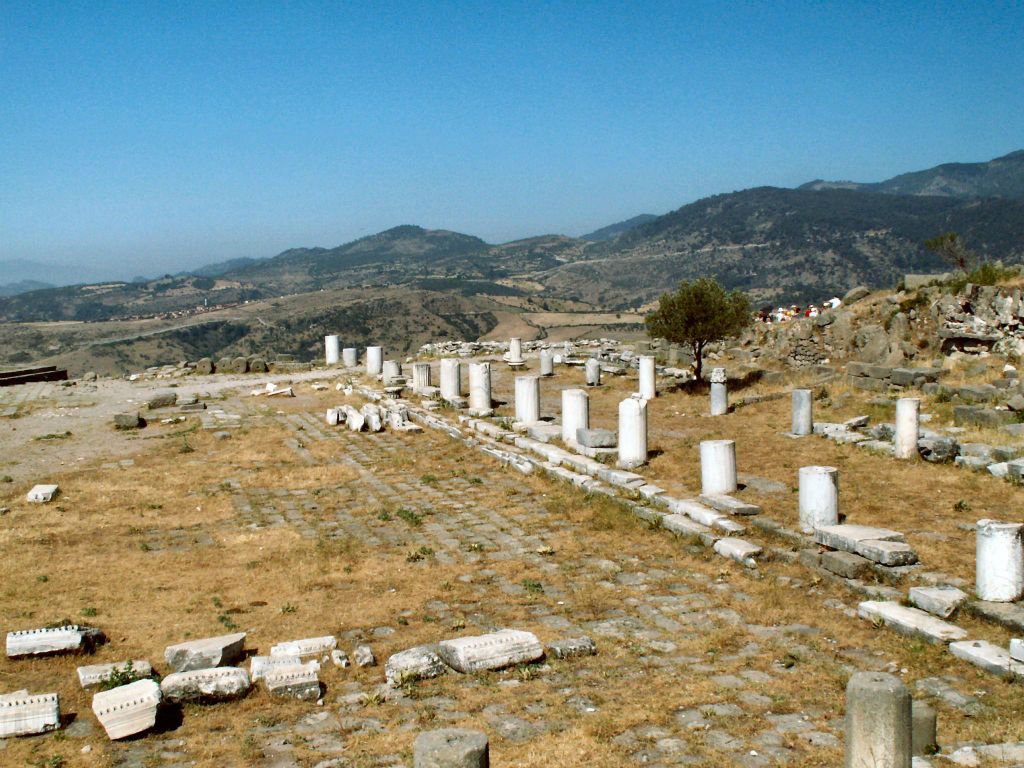 BERGAMA - de Akropolis van Pergamon