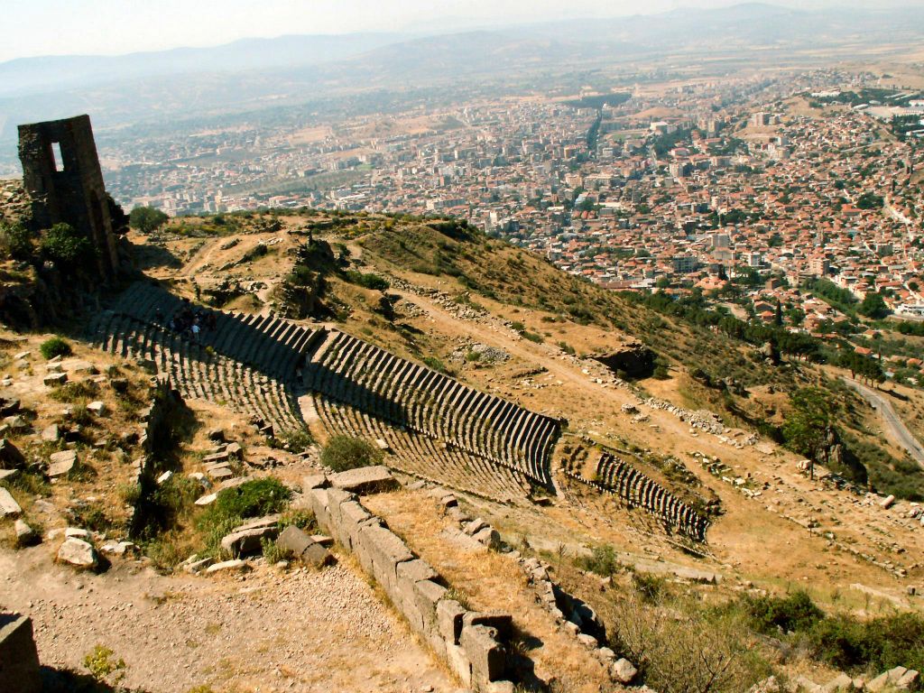 BERGAMA - het theater van Pergamon