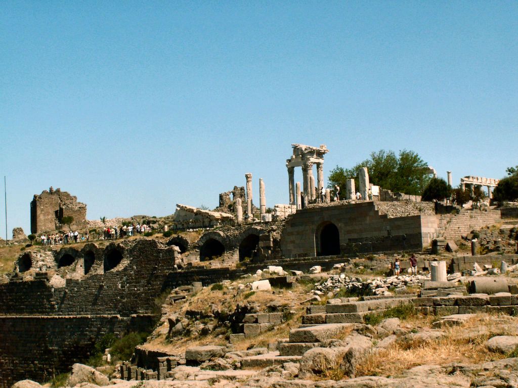 BERGAMA - de Akropolis van Pergamon