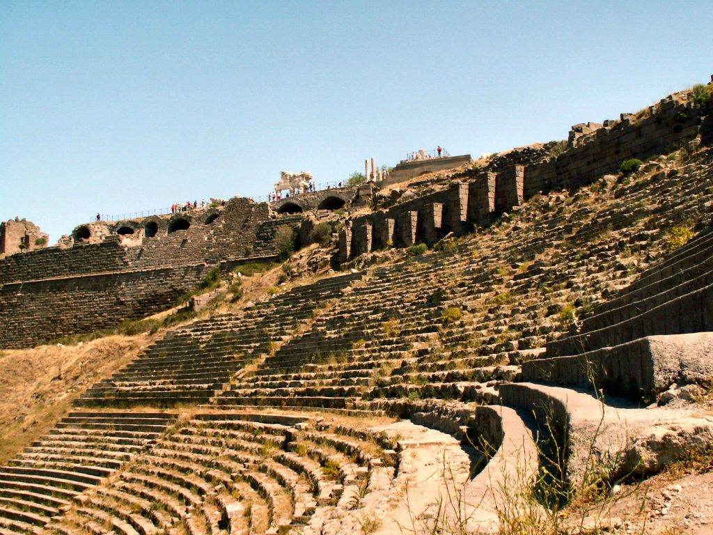 BERGAMA - de Akropolis van Pergamon