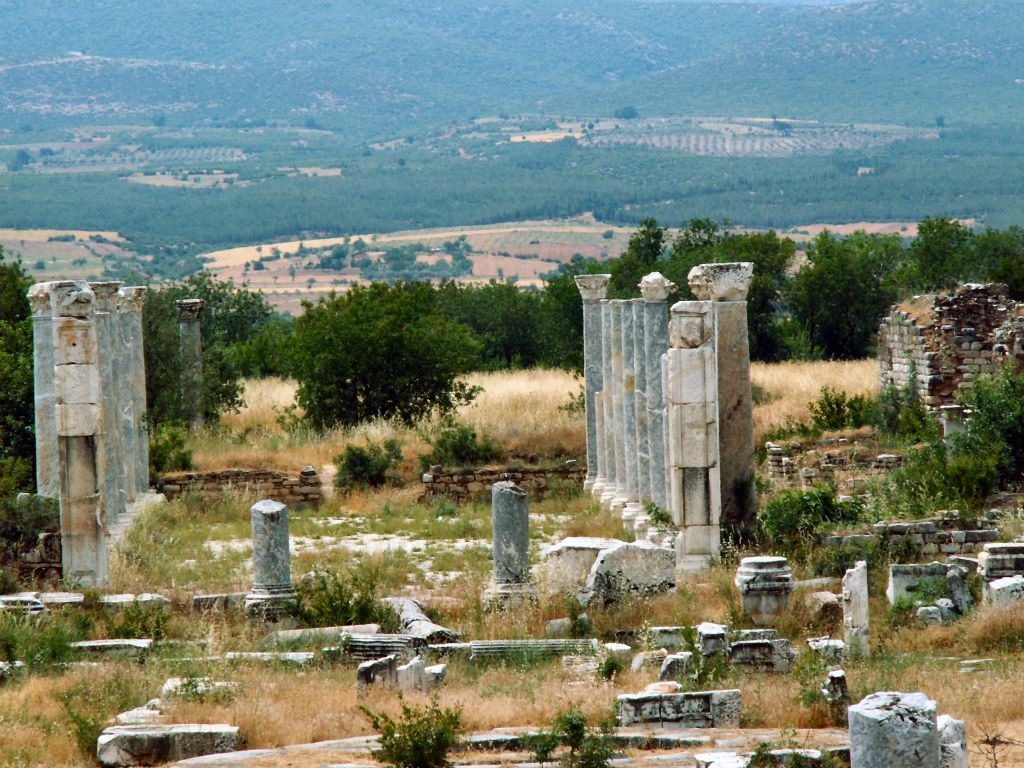 SELÇUK -> PAMUKKALE - de ruïnes van Aphrodisias