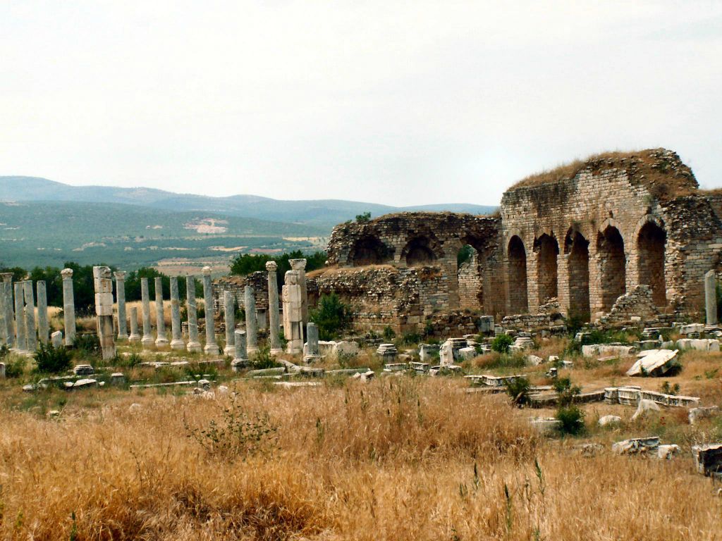 SELÇUK -> PAMUKKALE - de ruïnes van Aphrodisias
