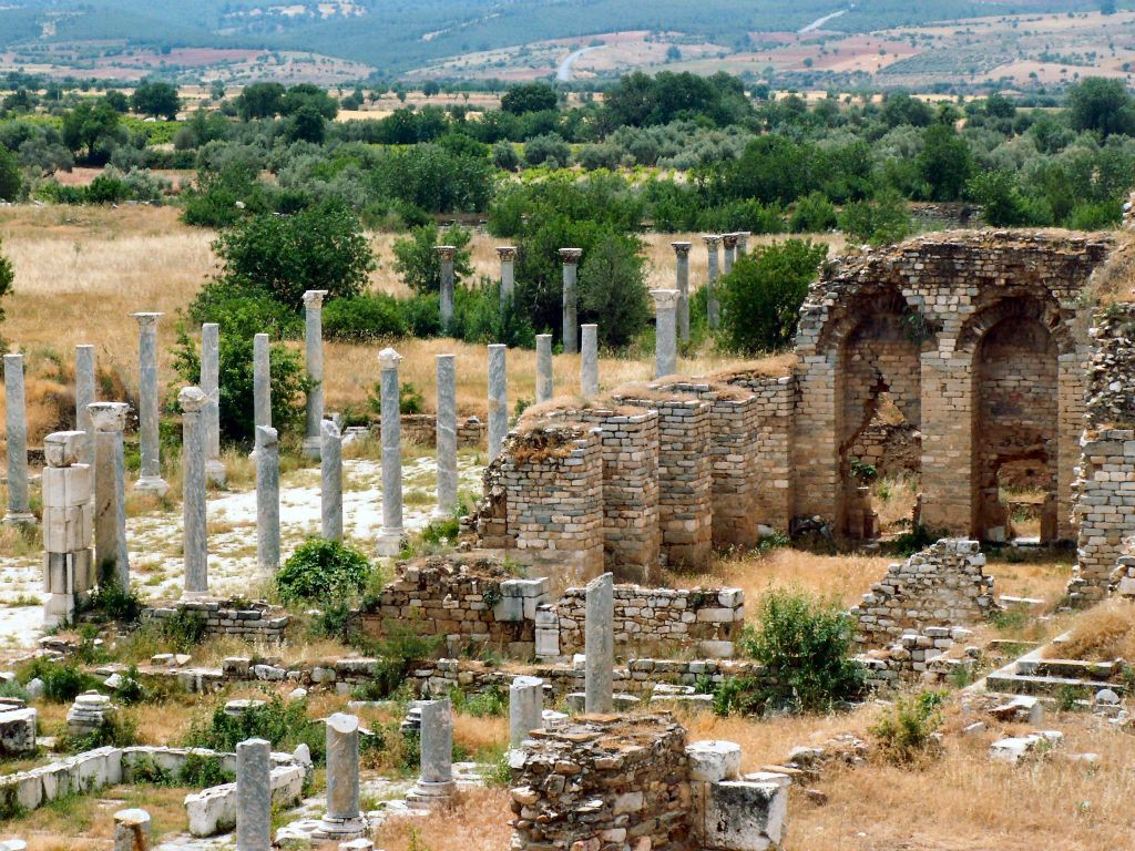 SELÇUK -> PAMUKKALE - de ruïnes van Aphrodisias