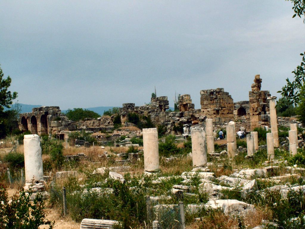 SELÇUK -> PAMUKKALE - de ruïnes van Aphrodisias