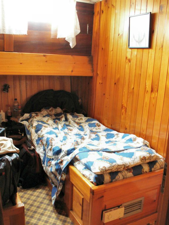 MARMARIS -> DALYAN - onze kamer op de boot waarmee we varen