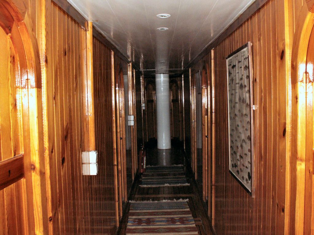 MARMARIS -> DALYAN - een gang op de boot waarmee we varen