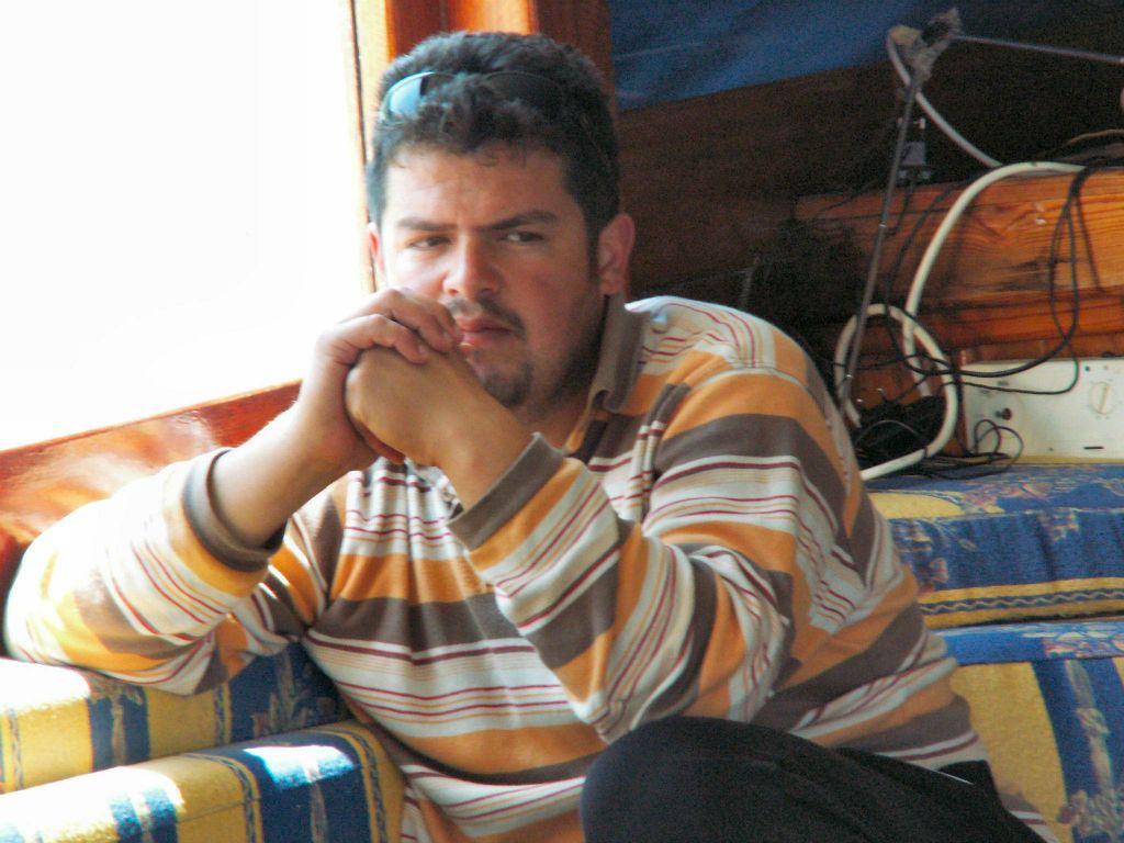MARMARIS -> DALYAN - de kapitein van de boot waarmee we varen